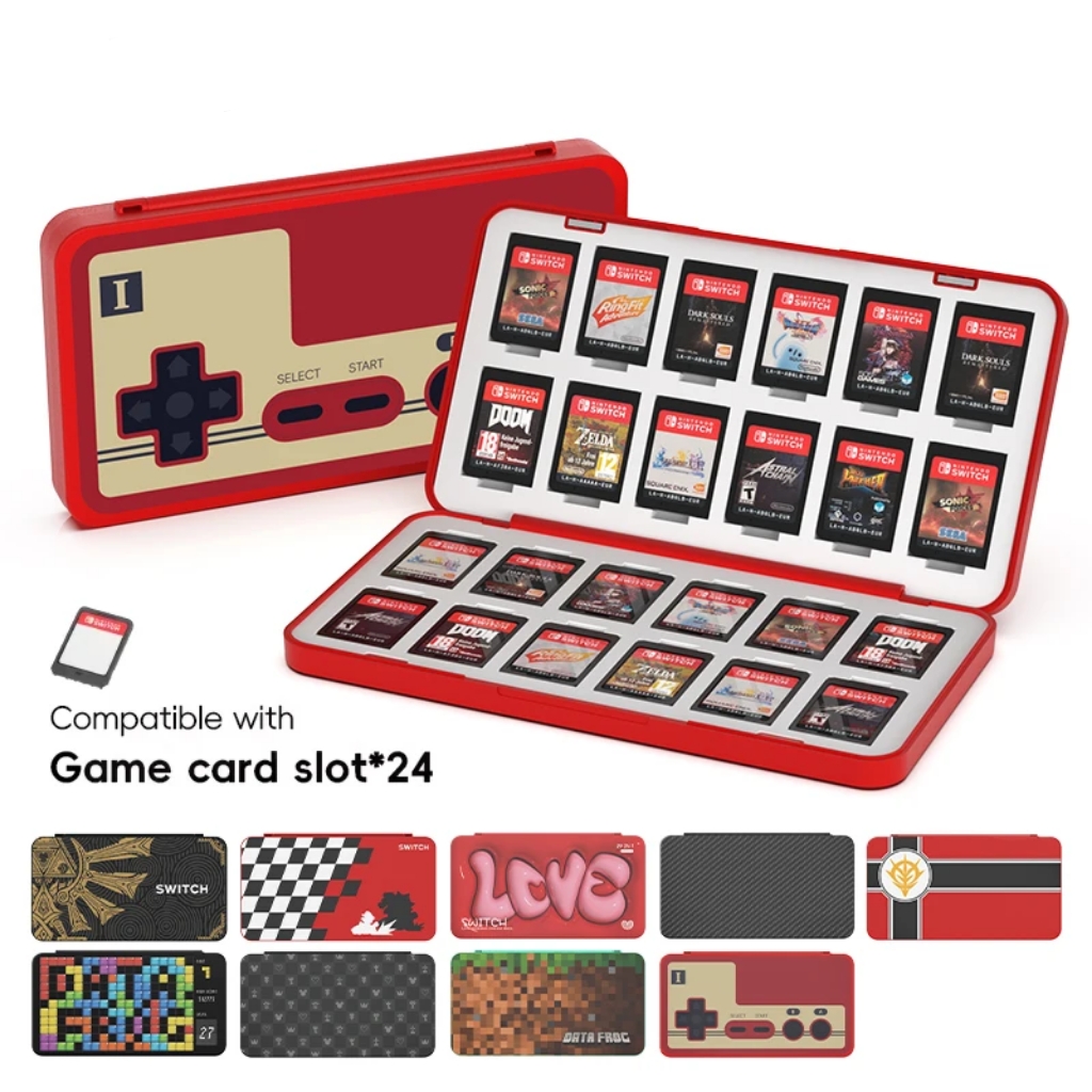 Party Games Nintendo - Чехол для игровых карт 24 в