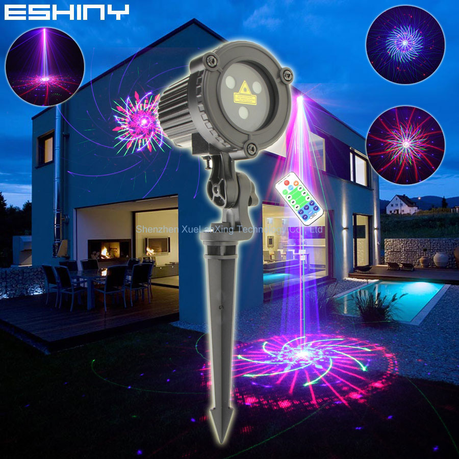 Лазерный ландшафт ESHINY RGB,  – обзор и цена Games Garden Party